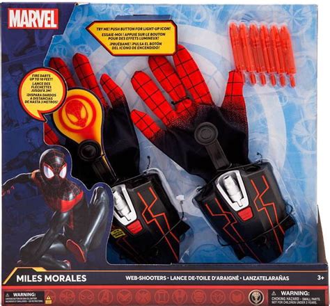 Marvel Spider Man Toys Miles Morales Action Web Shooters From Across