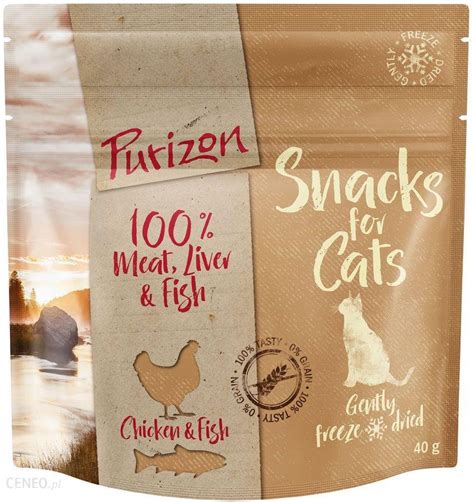 Karma Purizon Cat Purizon Snack Kurczak I Ryba Bez Zbóż 40G Ceny i