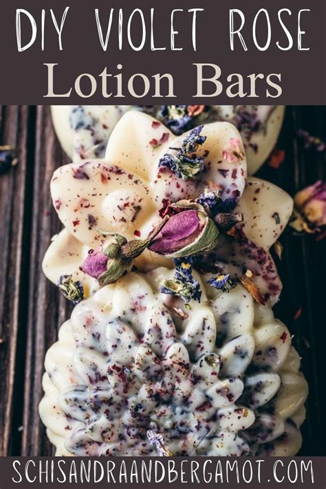 Diy Violet Rose Body Lotion Bar Recipe Homemade Non Greasy Artofit