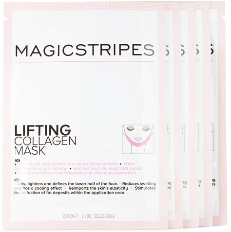 Buy Magicstripes Three Pack Lifting Collagen Masks Na At Off