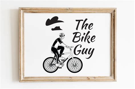 The Bike Guy Graphic By Samimshammo Creative Fabrica