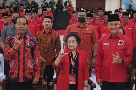 Di Rakernas Pdi P Jokowi Yakin Ganjar Bisa Pimpin Indonesia Jadi