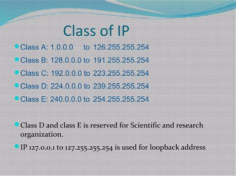 Ip address | PPT