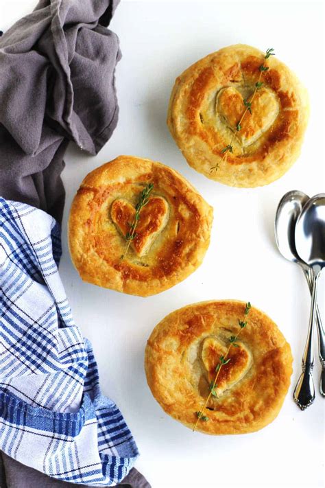 Easy Vegan Mushroom Pot Pies Recipe Rhubarbarians