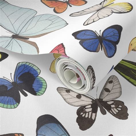 Butterfly Wallpaper Watercolor Butterflies by - Etsy