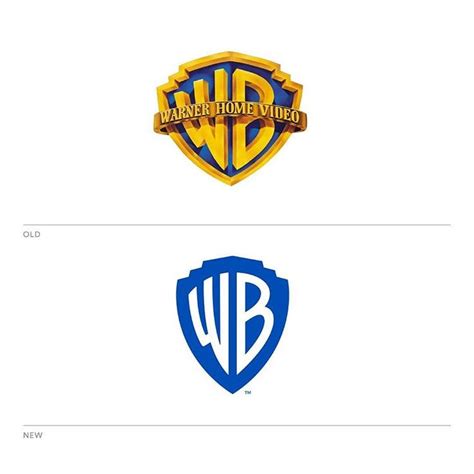 two logos that are on top of each other, one is blue and the other is ...