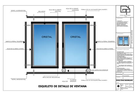 Detalle De Ventana De Aluminio