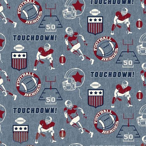 An Image Of A Football Team Fabric