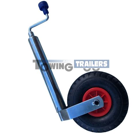 Maypole 48mm Trailer Jockey Wheel Pneumatic 260x64mm Wheel