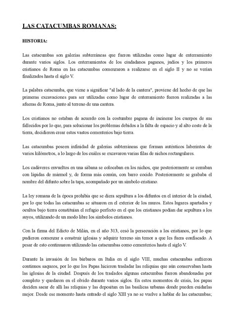 Catacumbas De San Calixto 4