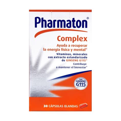 Buy Pharmaton Complex 30 Capsules Pharmaton Naturitas