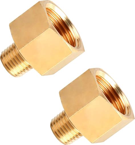 Sungator Brass Pipe Fitting Reducer Adapter Male Pipe X