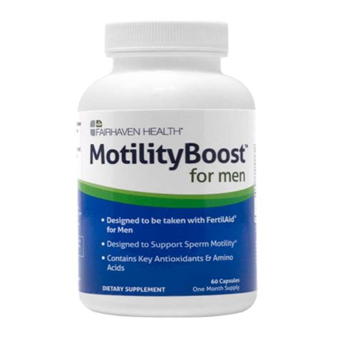 Motilityboost For Men Sperm Motility Supplement 60 Capsules Asset