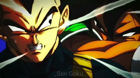 Goku E Vegeta Vs Broly Edit Youtube