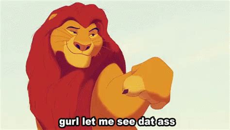 Big Ass Simba Lion King Ass Discover Share GIFs