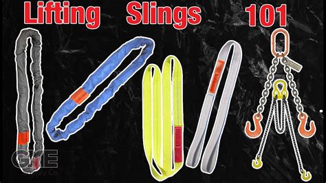 Lifting Slings Choosing The Right Lifting Sling For Your Job Youtube