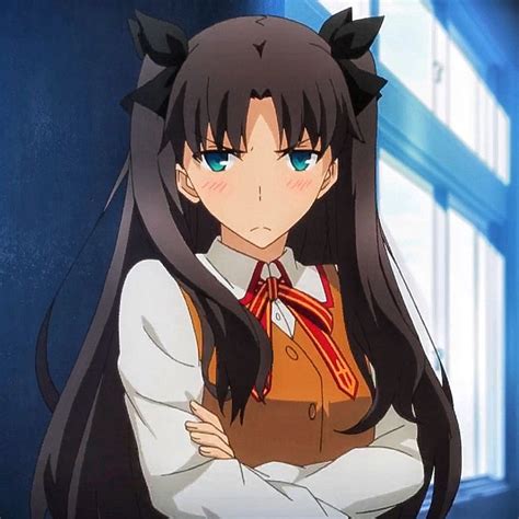 Fate Stay Night Rin Tohsaka Rin Shirou Emiya Fate Servants Image