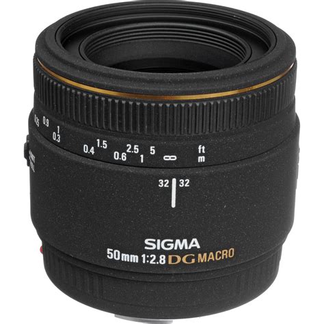 Sigma 50mm F 2 8 EX DG Macro Autofocus Lens For Canon EOS 346101