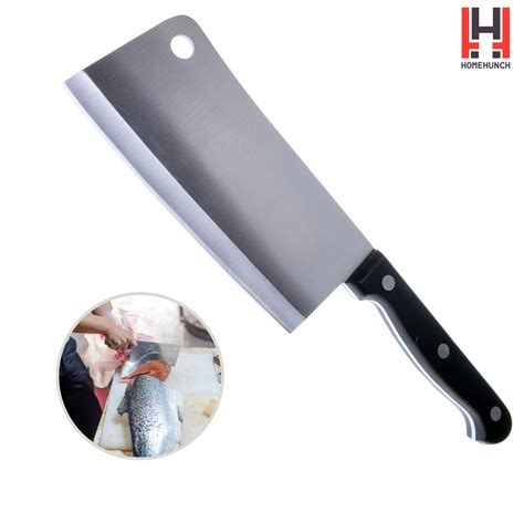 HomeHunch Cleaver Knife Butcher Meat Stainless Steel Knives Cleavers