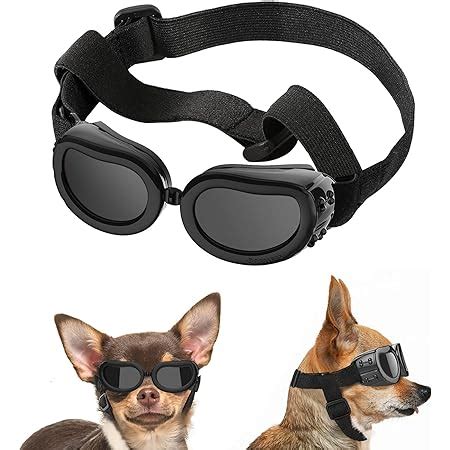 MMY Sonnenbrille für Haustiere Metallgestell klein rund für Katzen