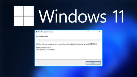 How To Fix Backup Failed Error X On Windows In