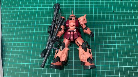 Speed Build Rg High Mobility Type Zaku Ii Team Monstre Custom Youtube