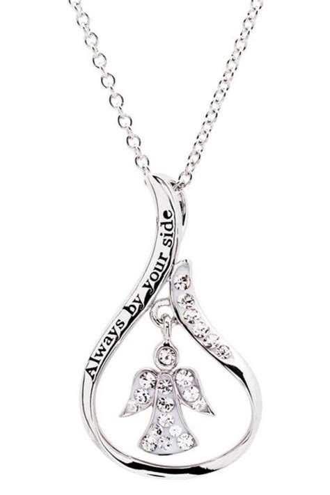 Always Be By My Side Angel Trinity Pendant Shanore Irish Jewlery