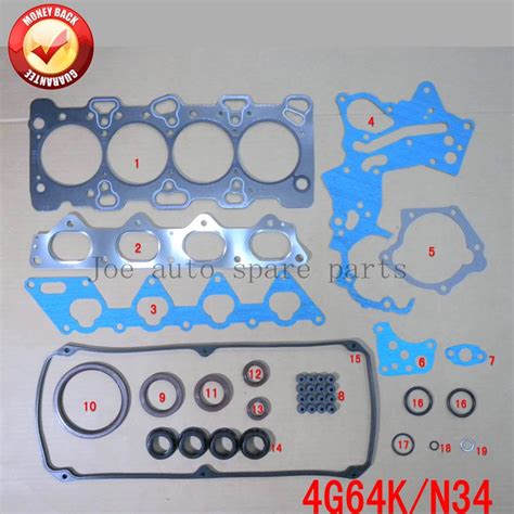 G N Engine Full Gasket Set Kit For Mitsubishi Chariot L V