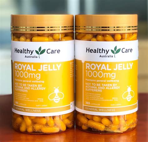 SỮA ONG CHÚA HEALTHY CARE ROYAL JELLY 1000MG Evascentshop