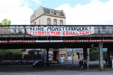 Protest gegen Abriss der Hamburger Sternbrücke