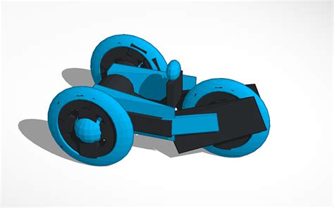 3d Design Car Trike Tinkercad