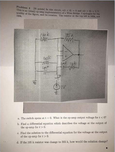 Solved In This Circuit Upsilon T