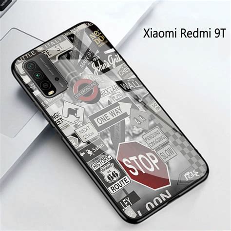 Softcase Glass Kaca Xiaomi Redmi T Casing Hp Xiaomi Redmi T C