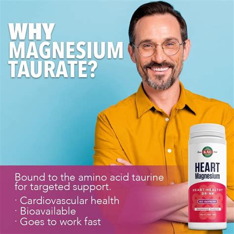 Kal Heart Magnesium Drink Heart Healthy Red Raspberry Oz