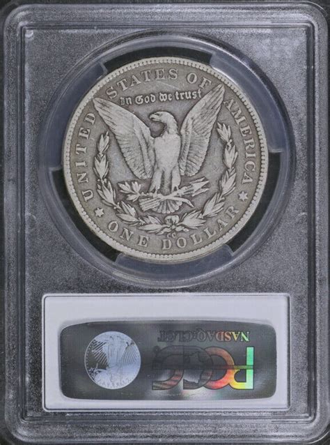 Cc Morgan Silver Dollar Pcgs Certified Vg Premium Quality