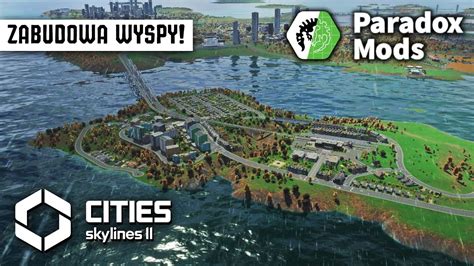 Zabudowa Wyspy I Nowa Linia Kolejowa W Cities Skylines 2 S02E33 YouTube