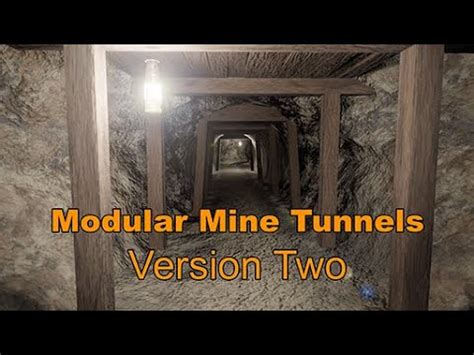 Modular Mine Tunnels Version Two Youtube