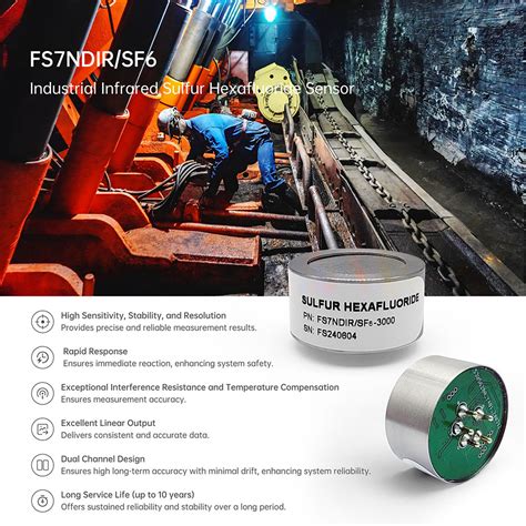 Sulfur Hexafluoride Sf6 Detector Fosensor