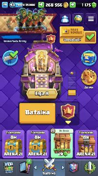 CONTA CLASH ROYALE FULL GEMADA ARENA 21 Clash Royale GGMAX