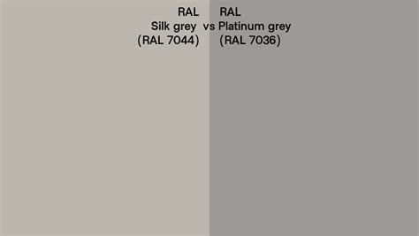 Ral Silk Grey Vs Platinum Grey Side By Side Comparison