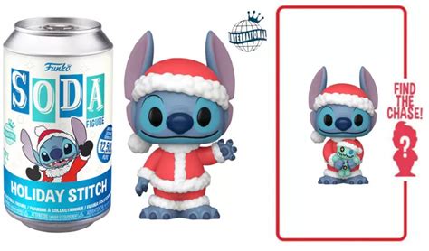 Disney Lilo And Stitch Holiday Stitch Funko Soda Figure Titan Pops