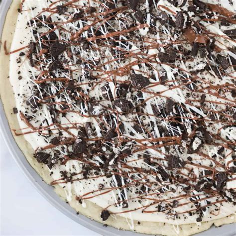 Oreo Dessert Pizza The Carefree Kitchen