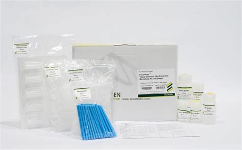 株式会社チヨダサイエンス Favorprep Tissue Genomic Dna Extraction Microelute Kit