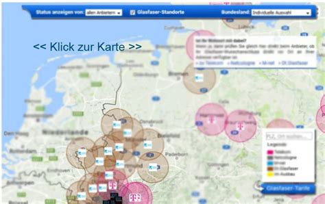 Glasfaser Internet Verf Gbarkeit Infos Und Karte