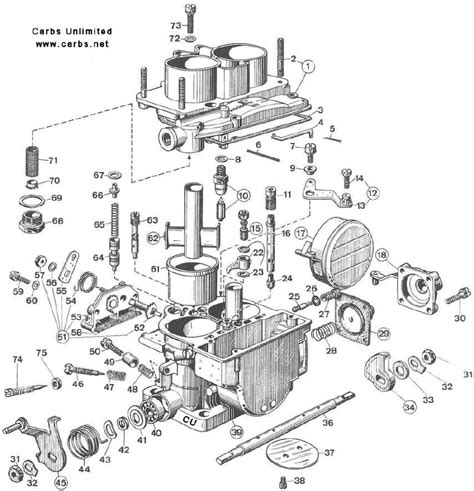 Weber Dcoe 40 Diagram