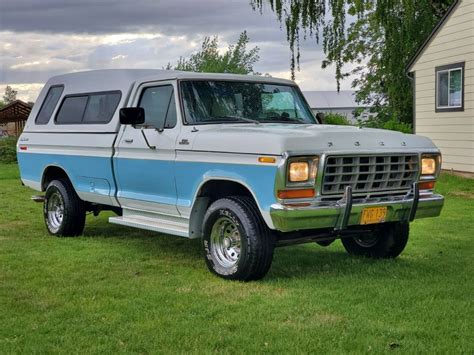 1979 Ford F150 Explorer Custom pkg 4x4 long box 351 V8 low miles runs ...