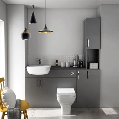 Modern Fitted Bathroom Furniture - img-Abhilasha