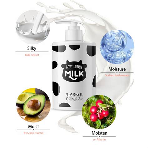 For Dry Skin Milk Body Milk 500ml Skin Care And Moisturizing And Moisturizing Light Fragrance