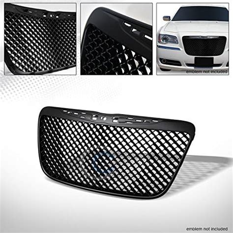 Amazon Velocity Concepts Matte Black Mesh Front Hood Bumper Grill