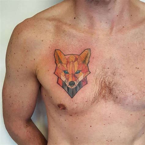 Top 59 Best Geometric Fox Tattoo Ideas 2021 Inspiration Guide